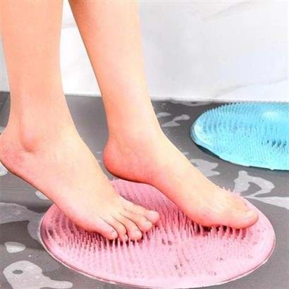 Picture of BUFFER® Silikon Fırçalı Banyo Masaj Matı ve  Ayaklar için Topuk Masaj Paspası