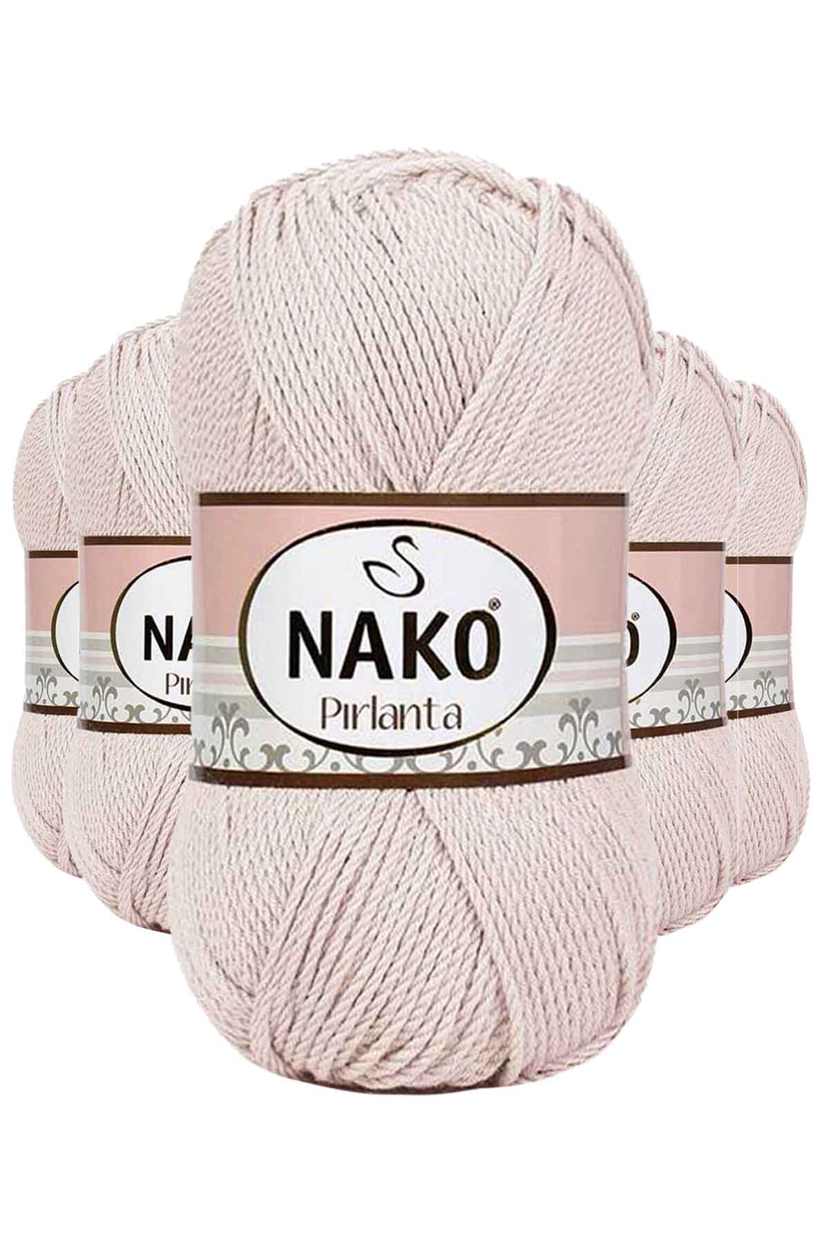 5 Adet Pırlanta Amigurumi El Örgü İpi Yünü Bal Köpüğü 10889 resmi