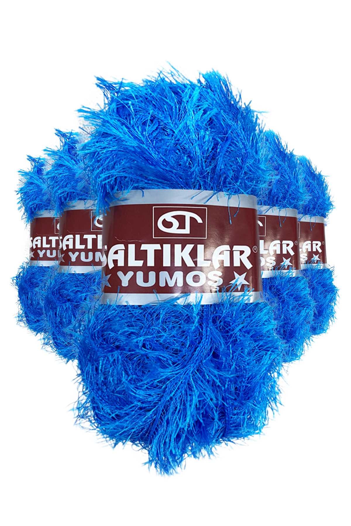 5 Adet Yumoş Sakallı El Örgü Ipi Yünü 03 resmi