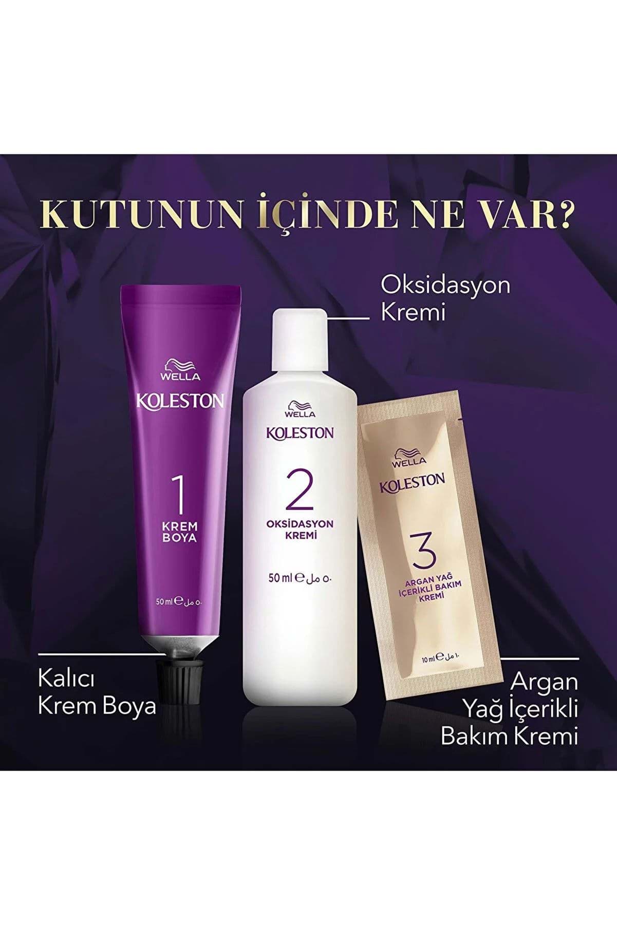 Koleston Intense Saç Boyası 5/1 Ekstra Küllü Kahve - Salon Kalitesi resmi