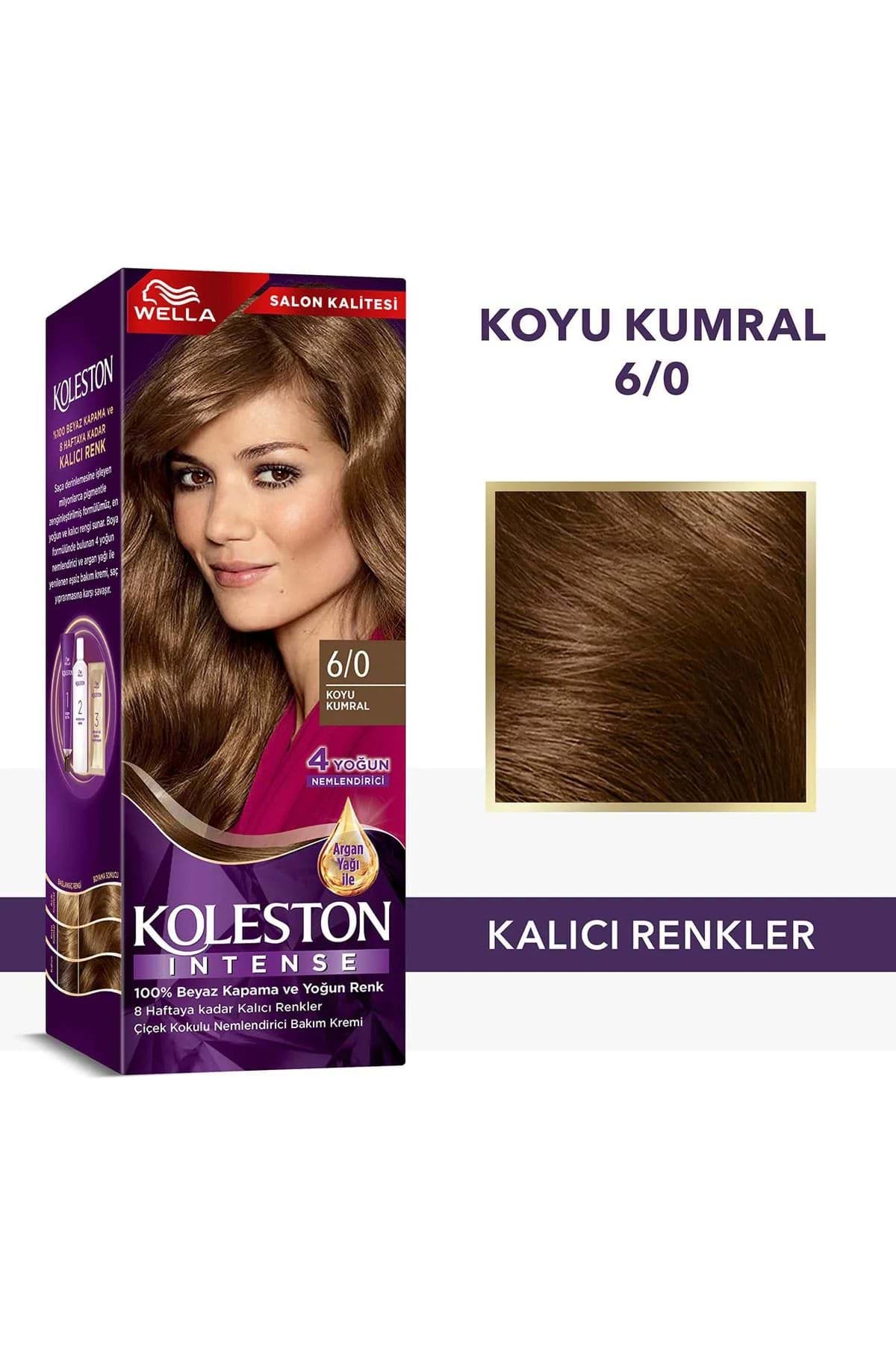 Koleston Intense Saç Boyası 6/0 Koyu Kumral - Salon Kalitesi resmi