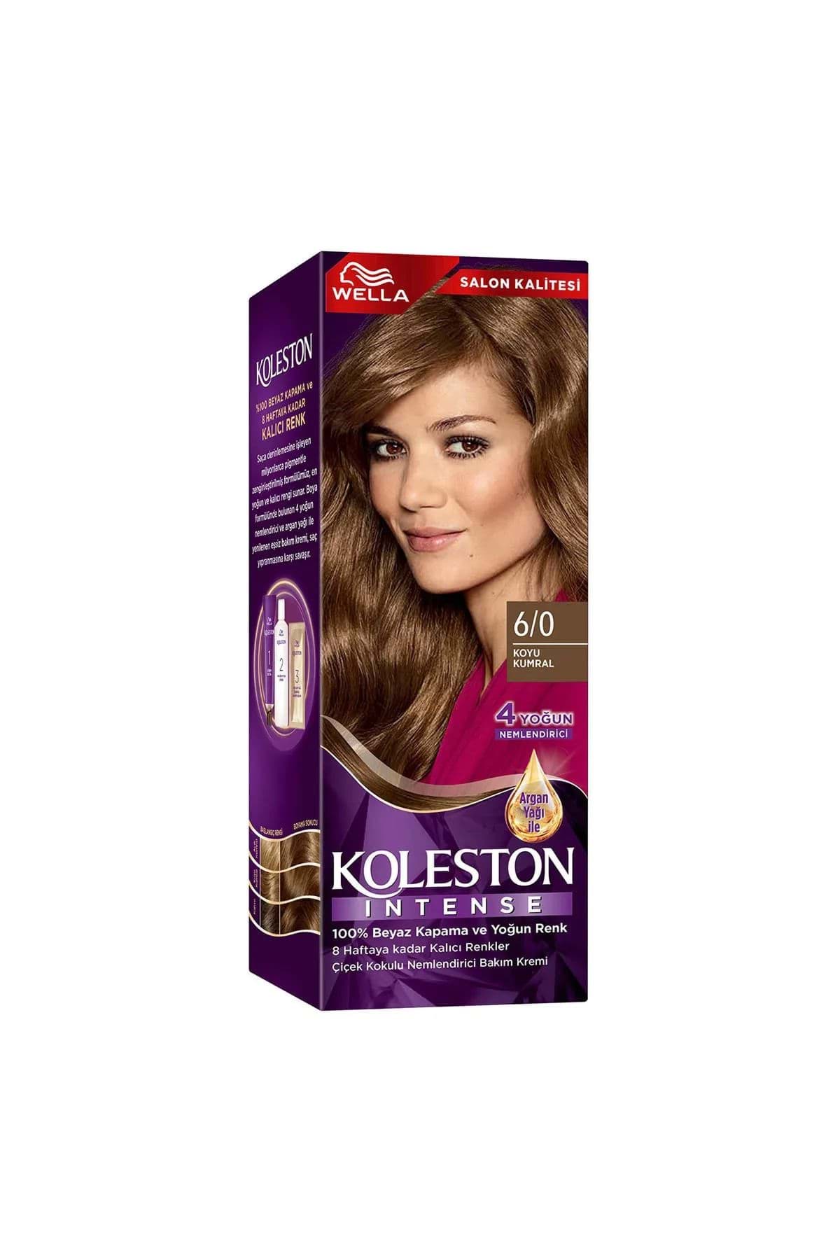 Koleston Intense Saç Boyası 6/0 Koyu Kumral - Salon Kalitesi resmi