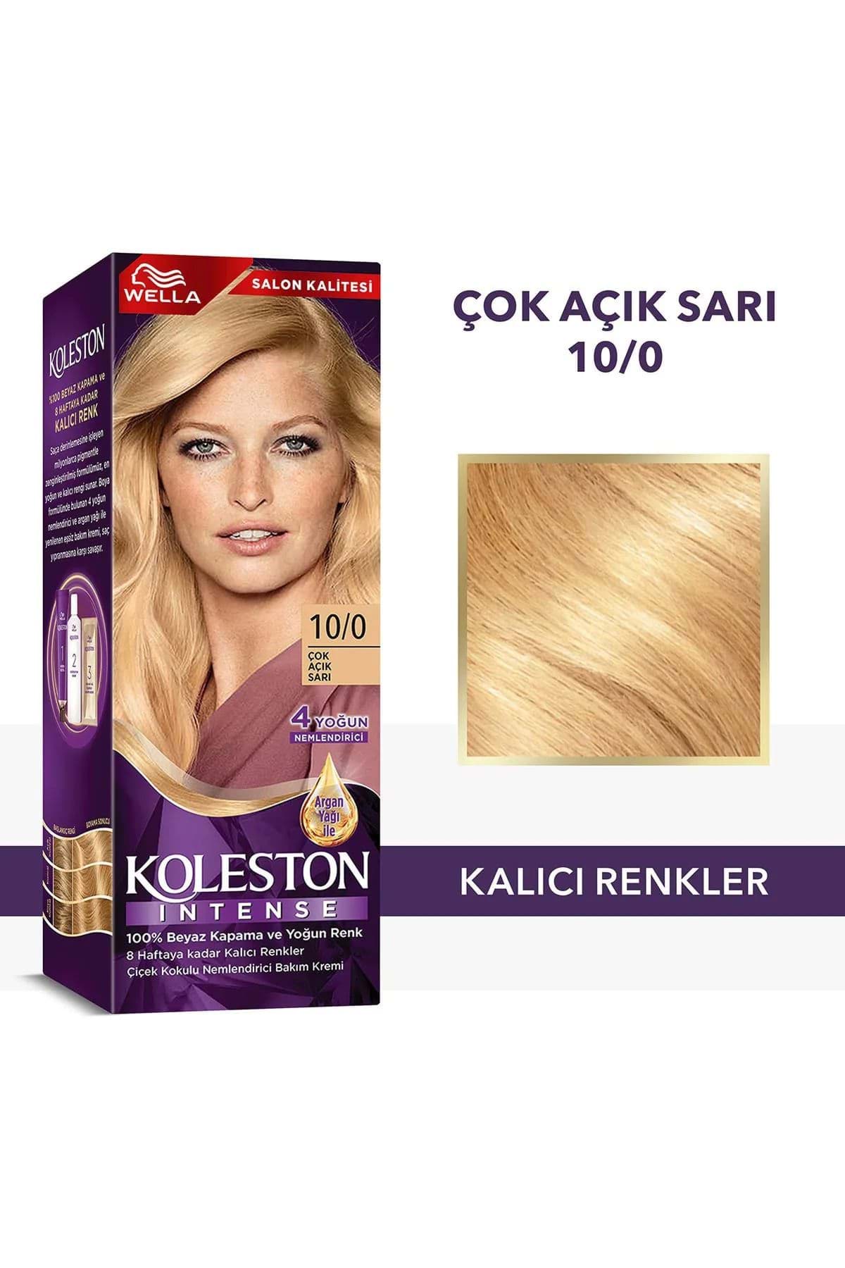 Koleston Intense Saç Boyası 10/0 Çok Açık Sarı - Salon Kalitesi resmi