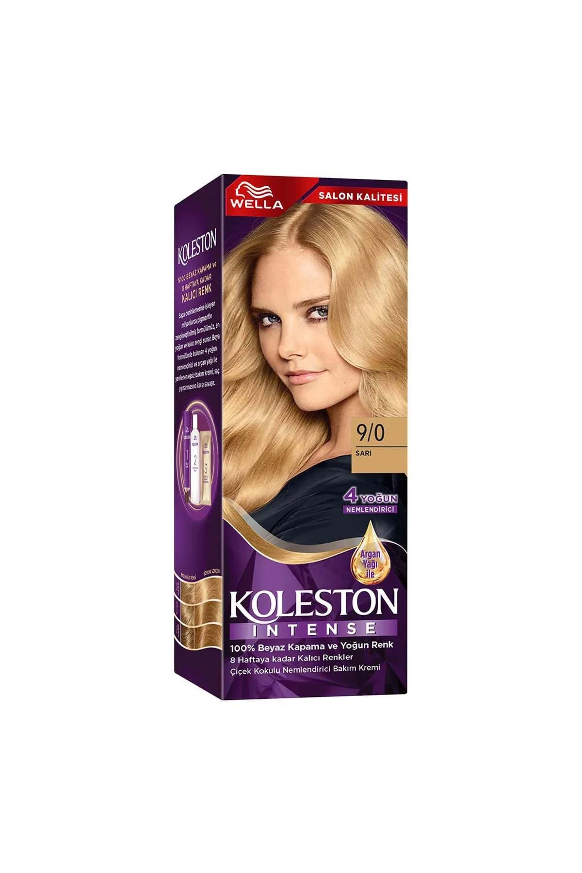 Koleston Intense Saç Boyası 9/0 Sarı - Salon Kalitesi resmi