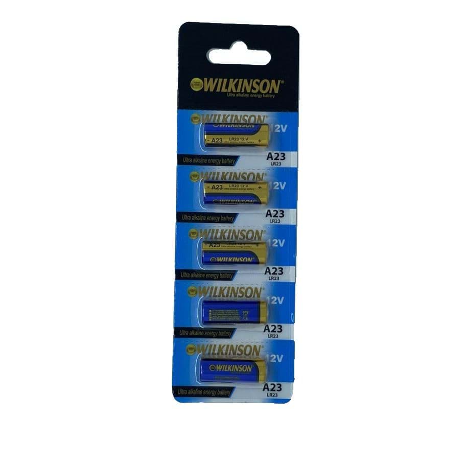 WILKINSON 23A V23GA MN21 12V Alkalin Pil Kepenk Anahtar Pili Beşli Paket resmi