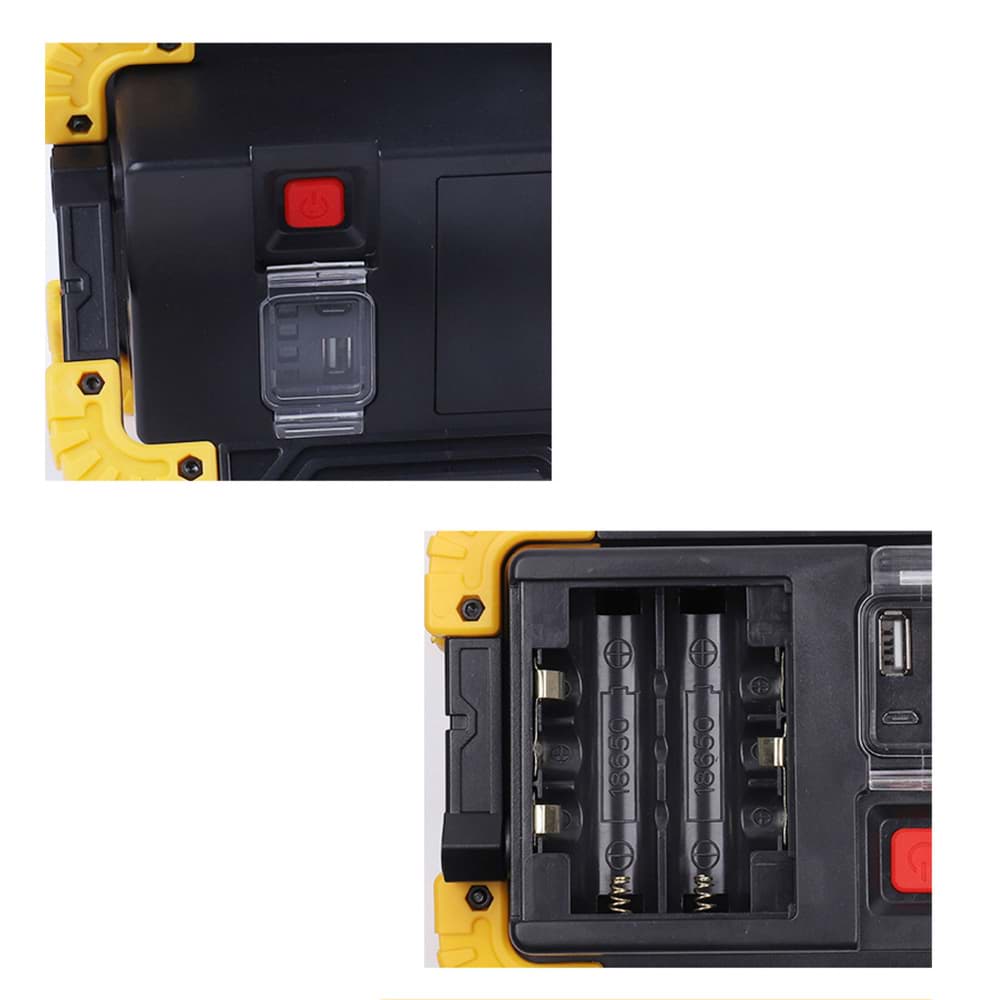 750 Lümen Powerbank Şarjlı Işıldak Watton Wt-330 resmi