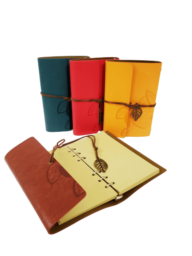 Yaprak Desenli Hatıra Defteri resmi