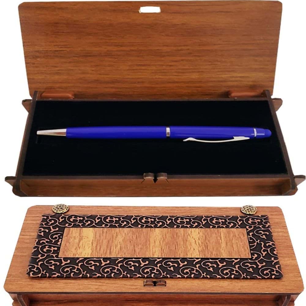 Lacivert Dokunmatik Metal Kalem resmi