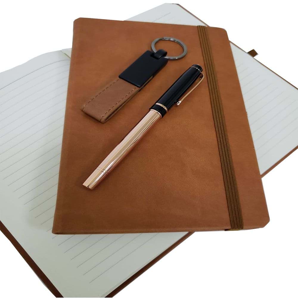Özel Taba Vip Kalem Defter Anahtarlık Set resmi