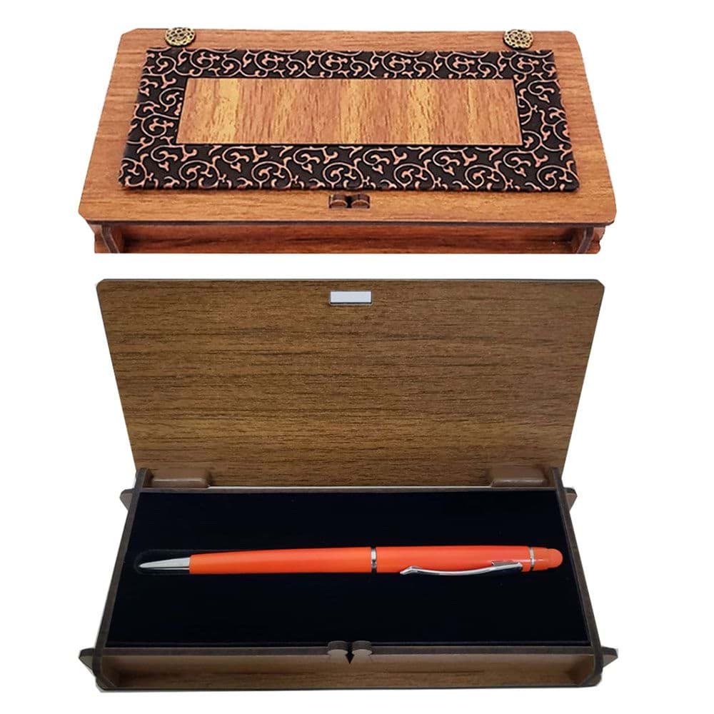 Turuncu Metal Kalem resmi