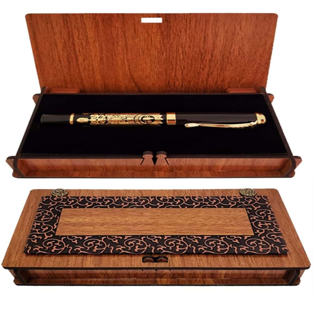 Osmanlı Tuğralı Metal Kalem resmi