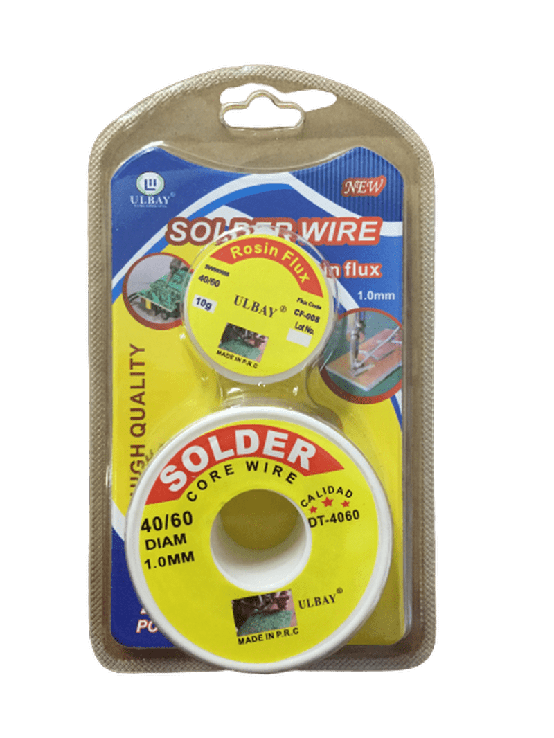 Solder Wire+Rosin Lehim Teli ve Pastası 2li Set resmi