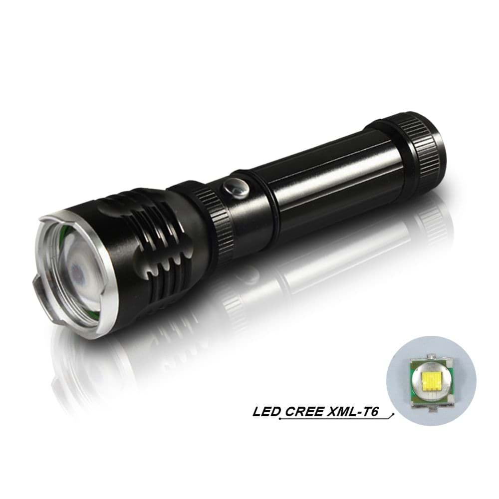 Picture of Flash long-distance charging battery magnet flashlight Watton WT-282