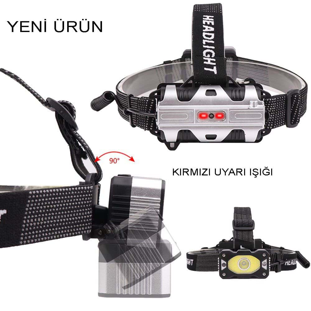 Picture of 4-mode sensor charging strong head lamp Watton WT-248