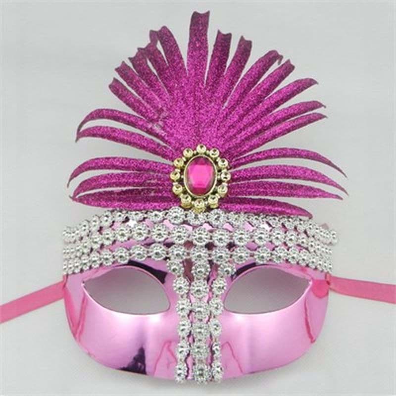 Picture of Fuchsia Silli New Year's Party Mask