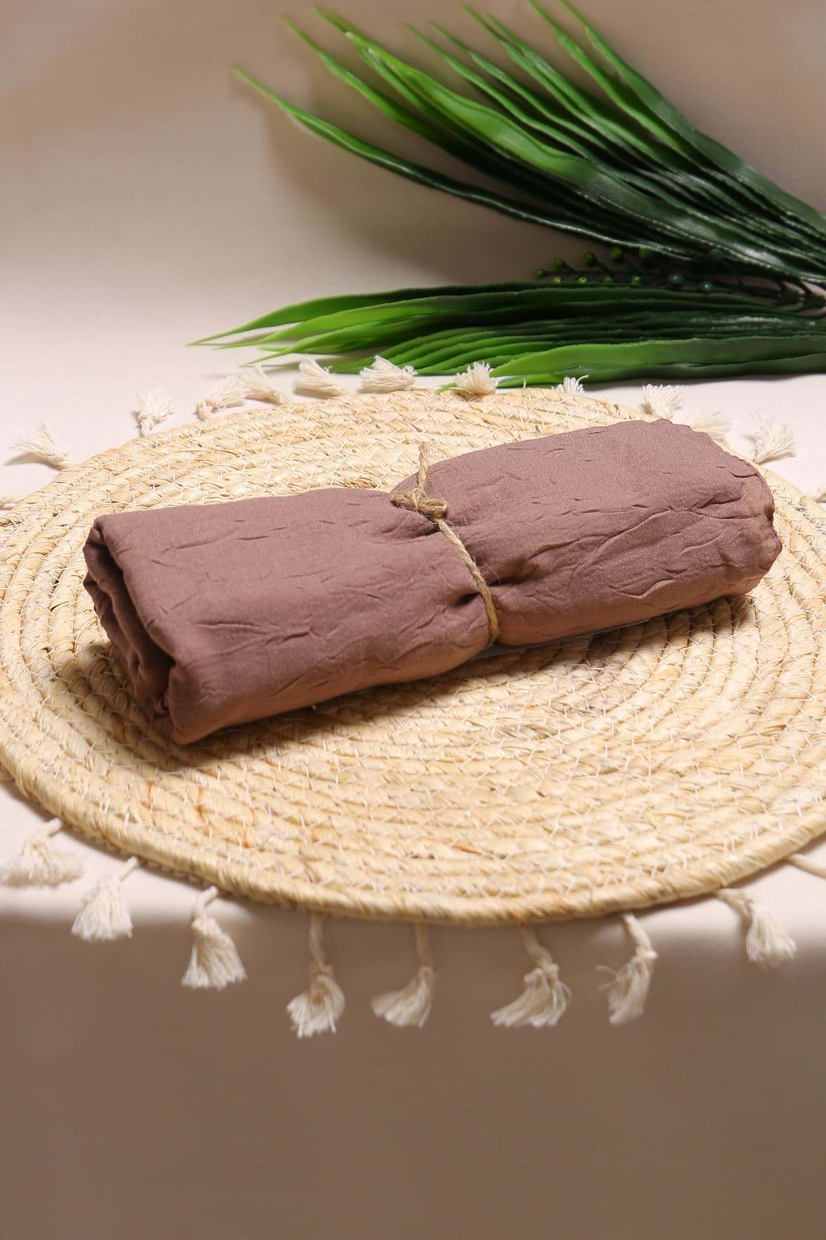 Bambu Şal Açıkkahve1 - 17716.1817. resmi