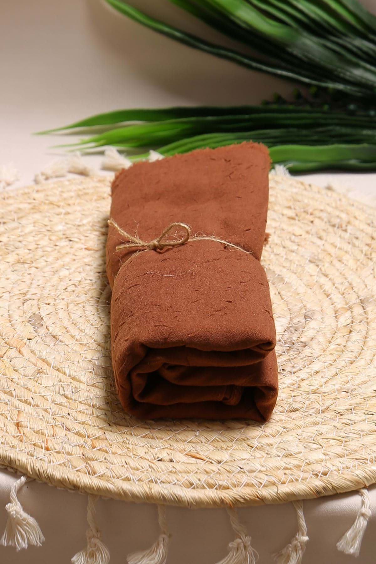 Bambu Şal Kahve4 - 17716.1817. resmi