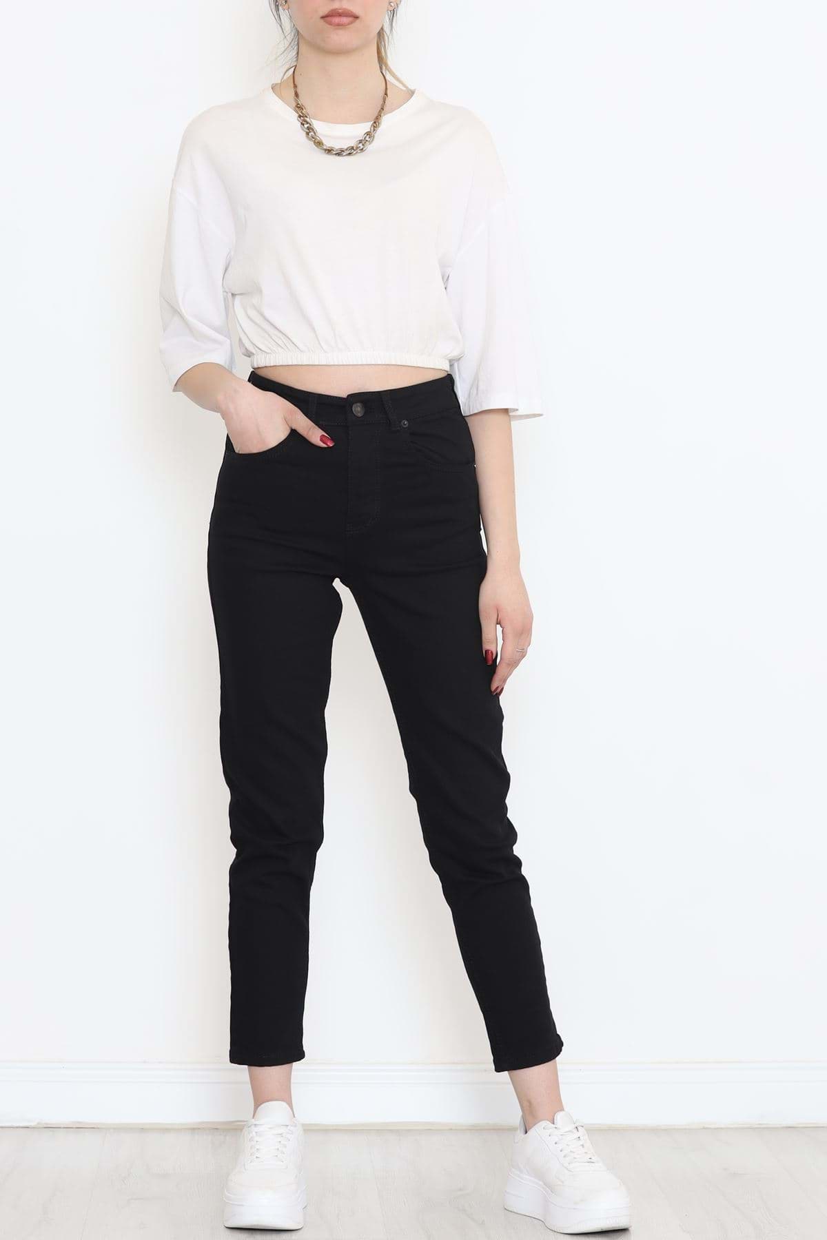 Boyfriend Kot Pantolon Siyah2 - 8756.1431. resmi