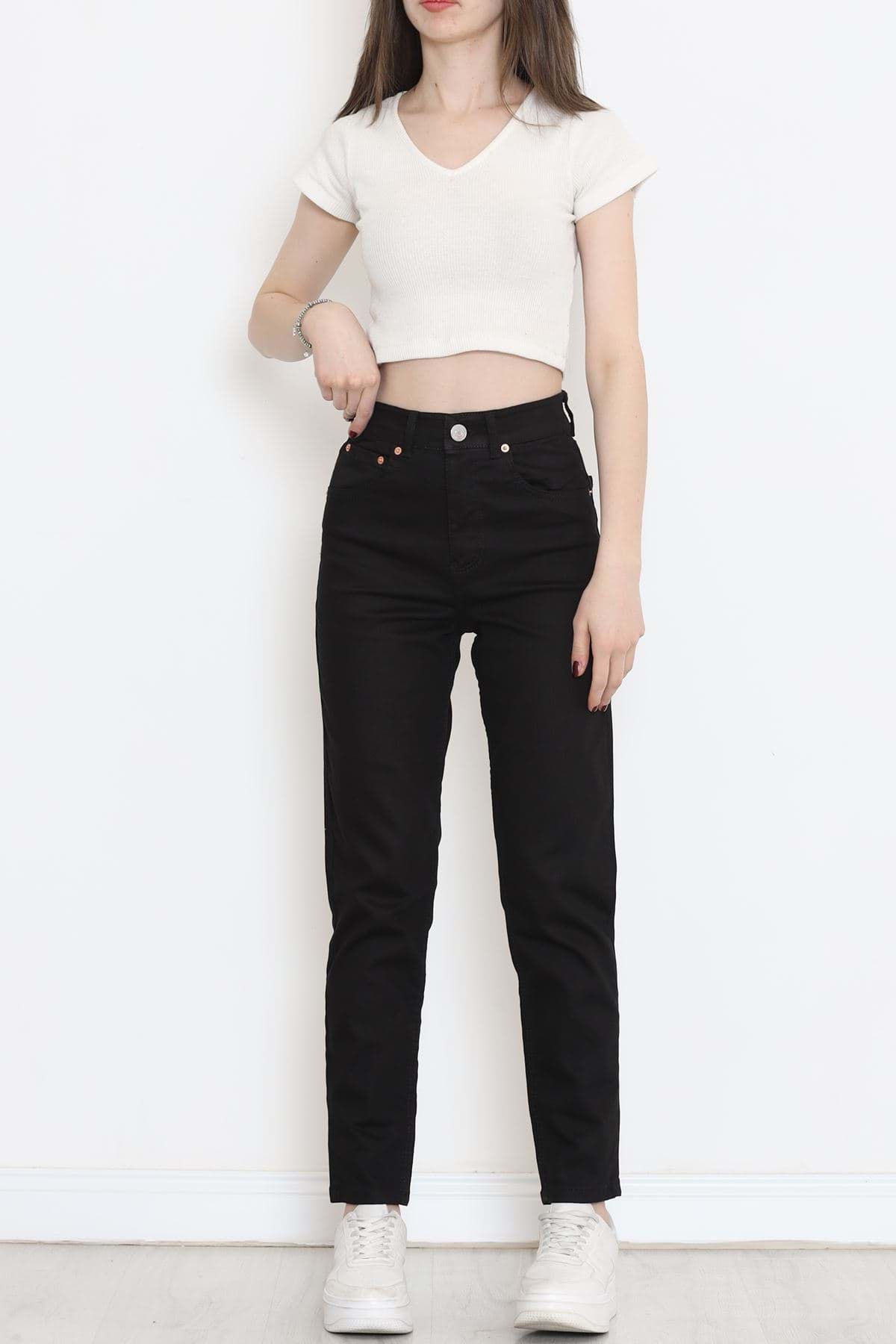 Boyfriend Kot Pantolon Siyah2 - 18222.1431. resmi