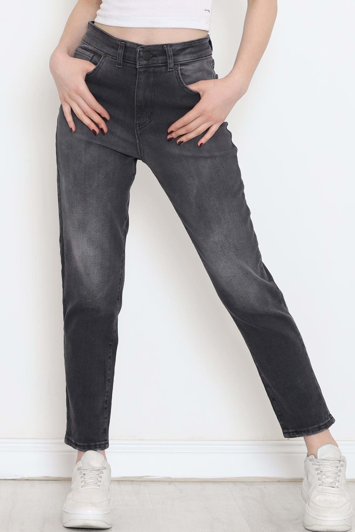 Boyfriend Kot Pantolon Füme1 - 18224.1431. resmi