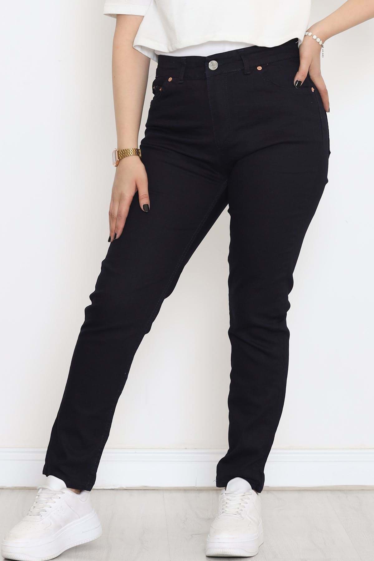 Battal Beden Kot Pantolon Koyulaci - 11916.1431. resmi