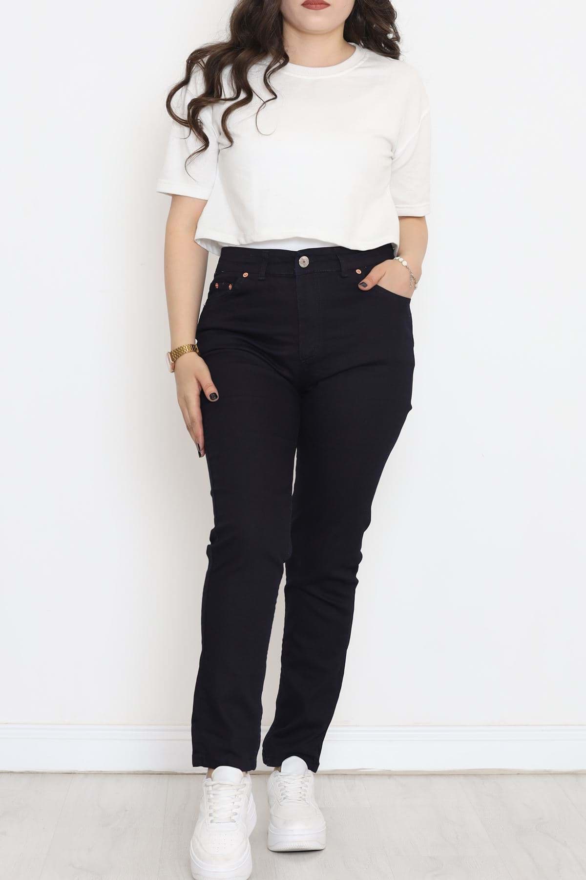 Battal Beden Kot Pantolon Koyulaci - 11916.1431. resmi