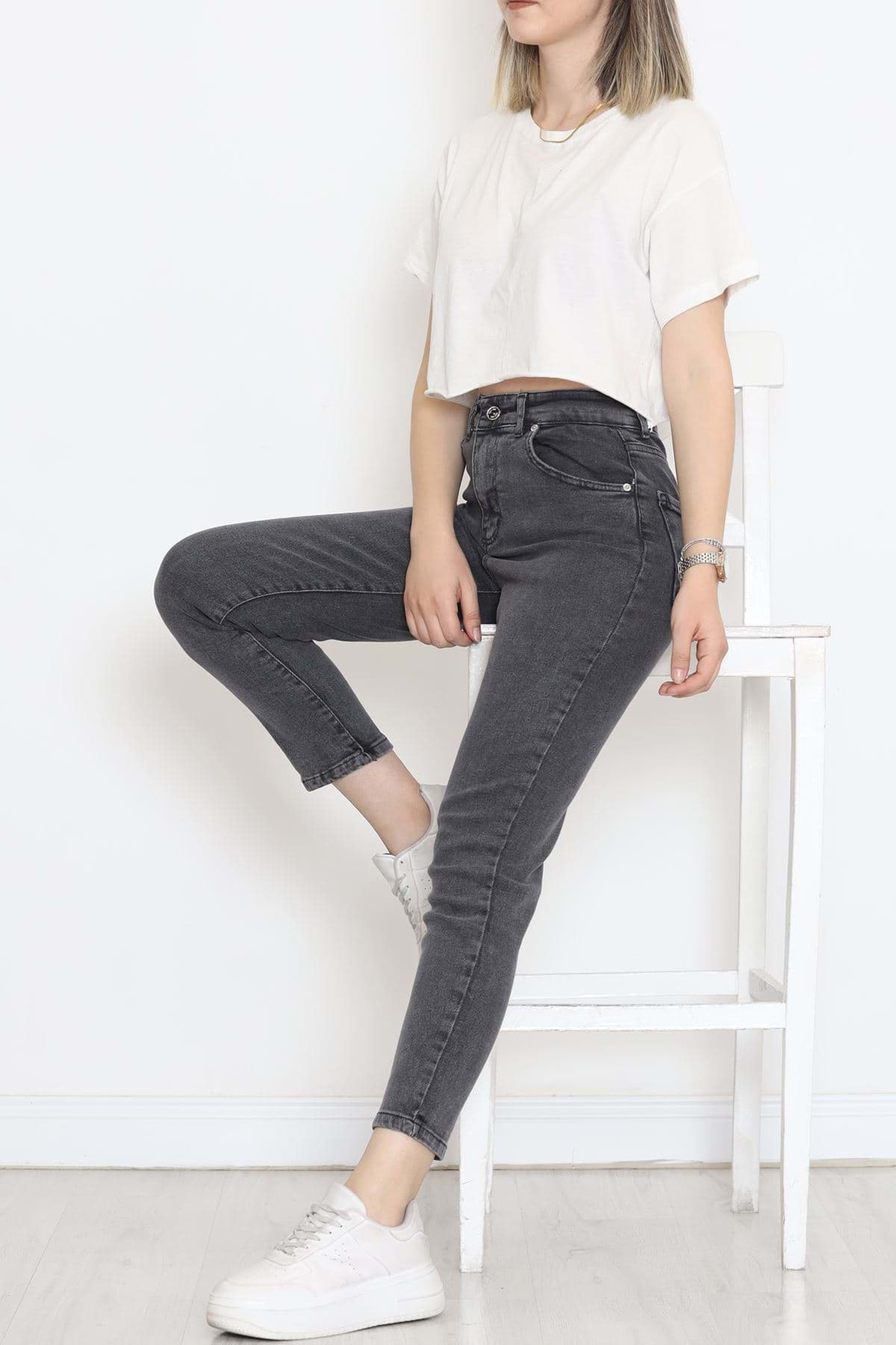 Boyfriend Kot Pantolon Koyugri - 18224.1431. resmi