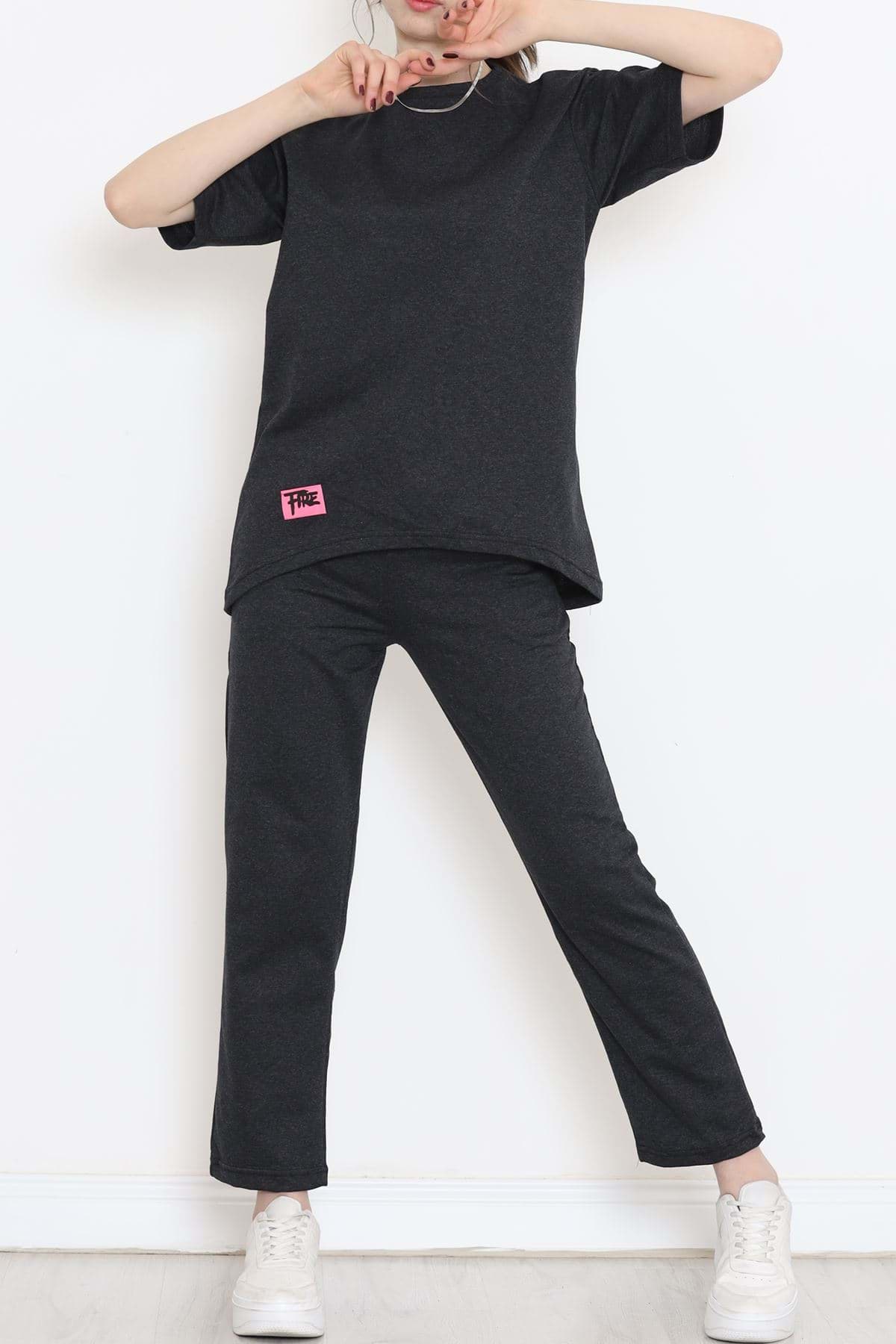 Salaş Kalıp Eşofman Takımı Antrasit - 16608.5238. resmi