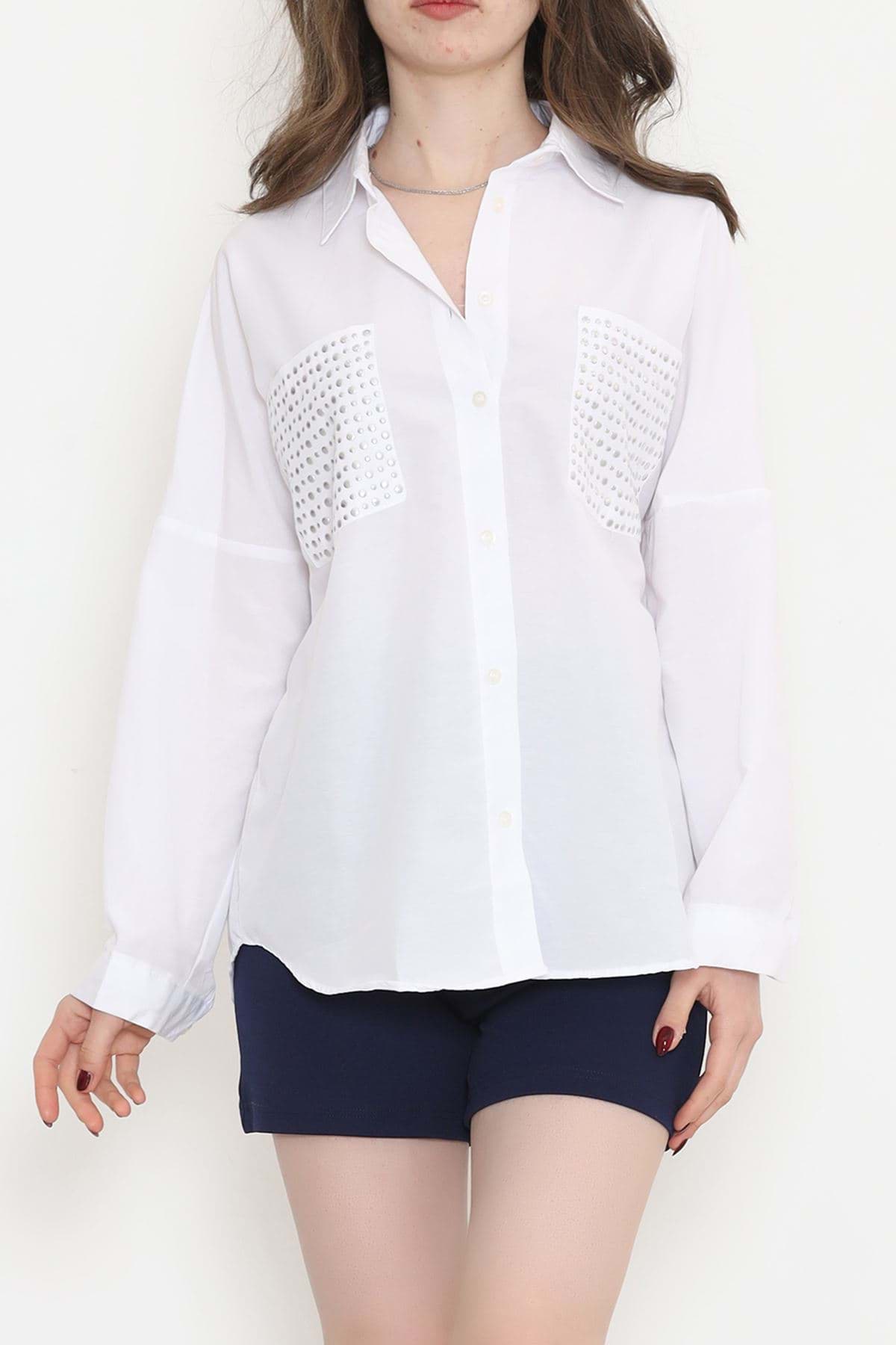 Picture of Metal Stone Shirt White - 955.1247.
