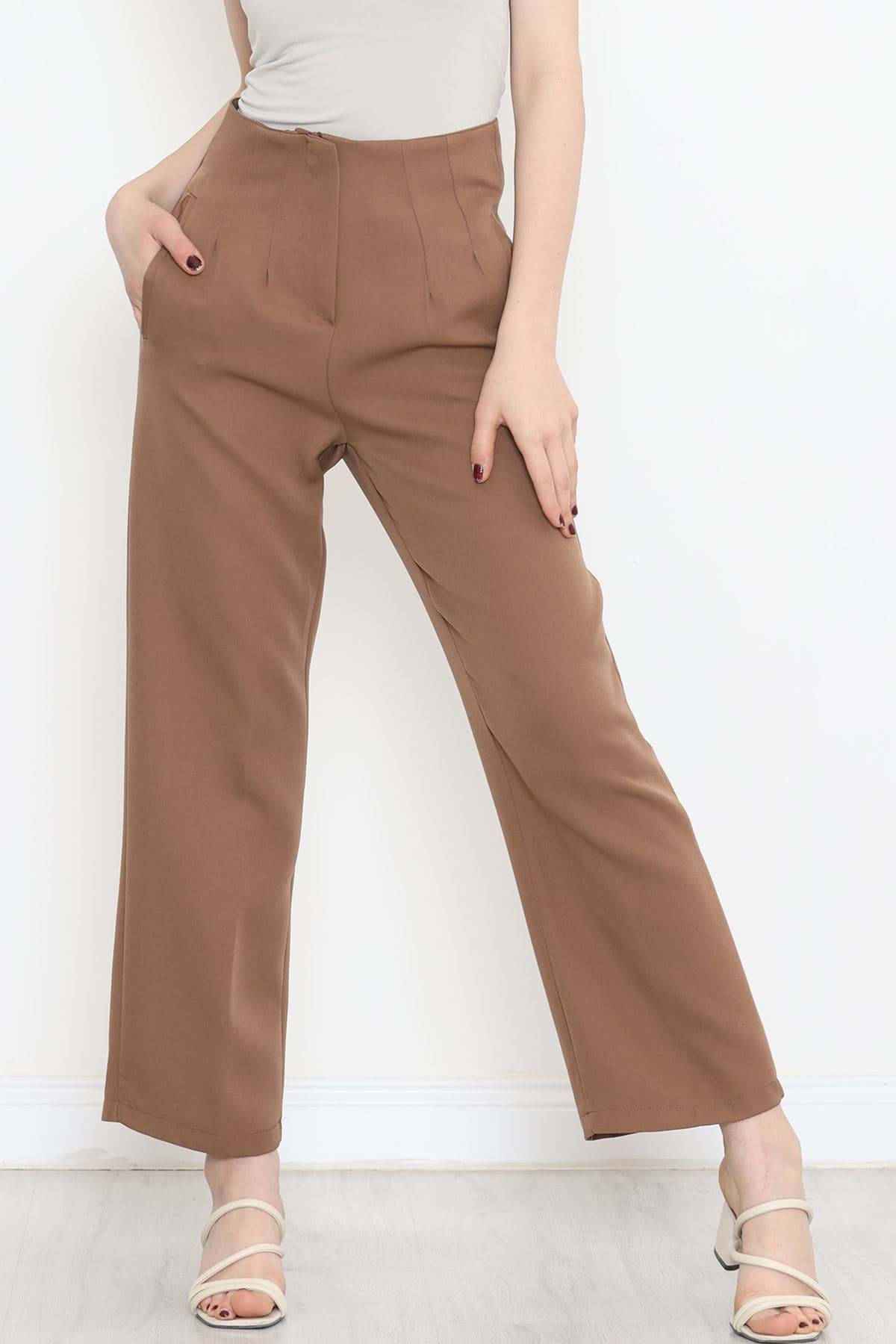Beli Pensli Pantolon Kahve - 20857.683. resmi