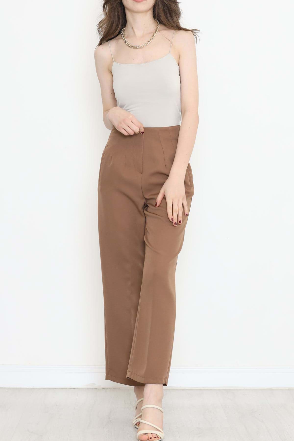 Beli Pensli Pantolon Kahve - 20857.683. resmi