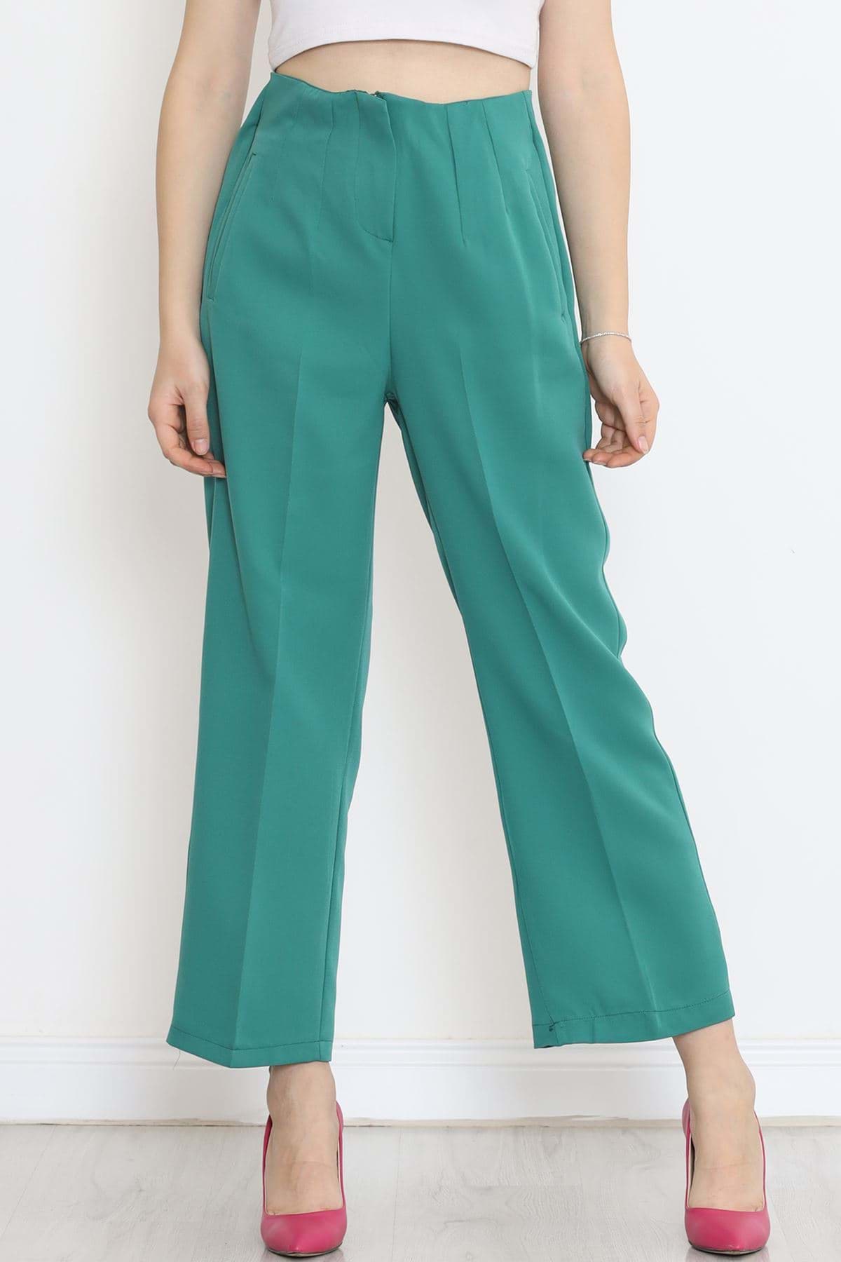 Beli Pensli Pantolon Koyuyeşil - 20857.683. resmi