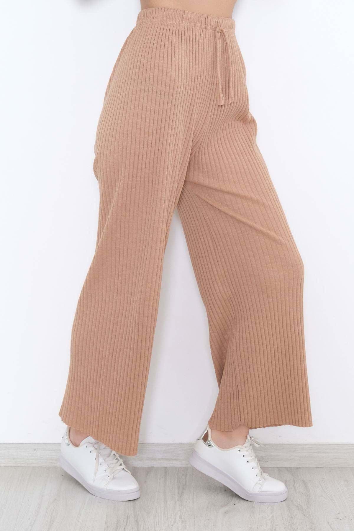 Fitilli Pantolon Acıkahve - 8337.1567. resmi