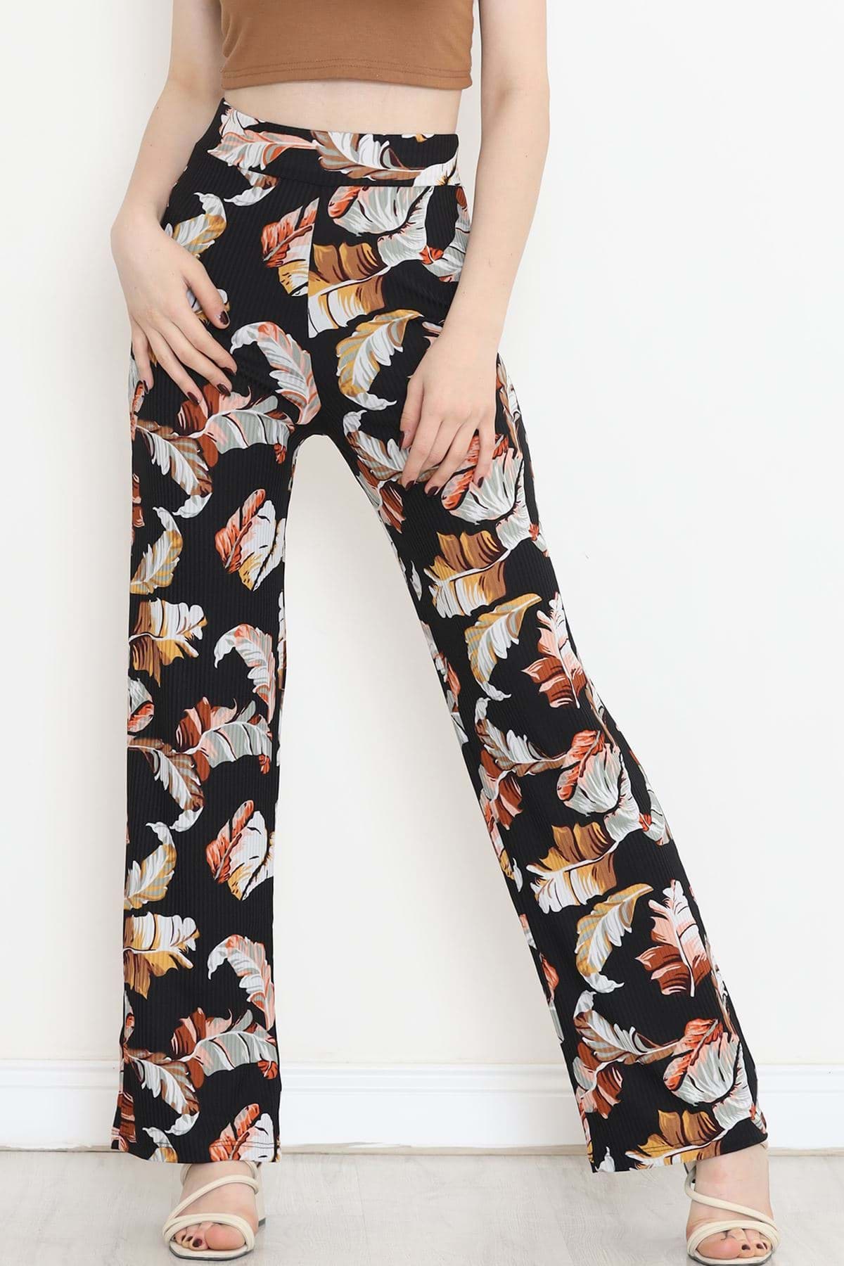 Kaşkorse Pantolon Siyahkahve - 2395.555. resmi