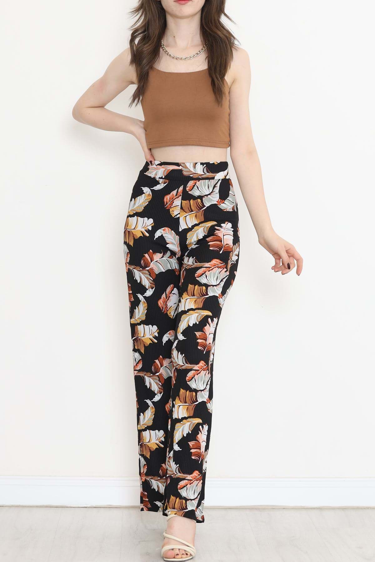 Kaşkorse Pantolon Siyahkahve - 2395.555. resmi