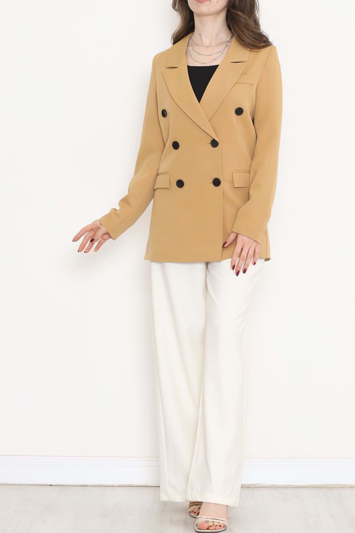 Blazer Ceket Sütlükahve - 80027.683. resmi