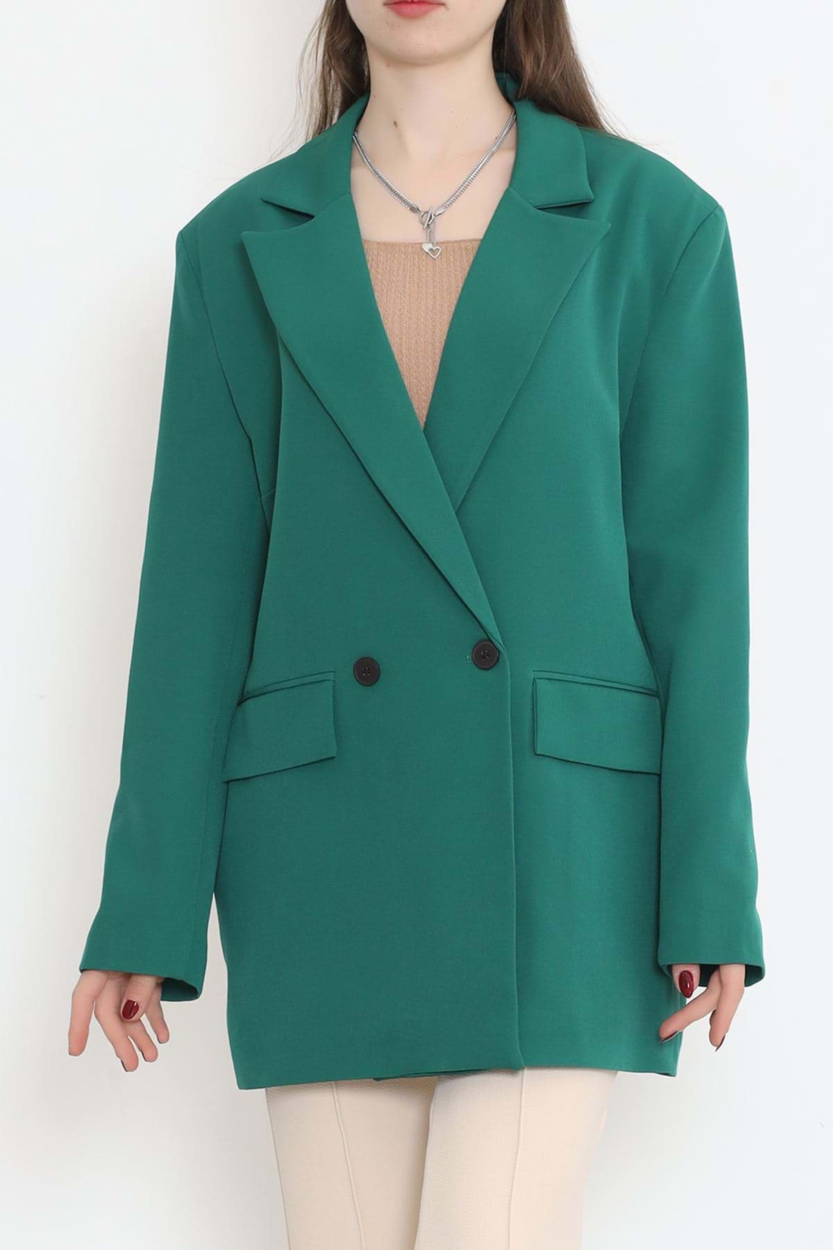 Blazer Ceket Yeşil - 16612.1811. resmi