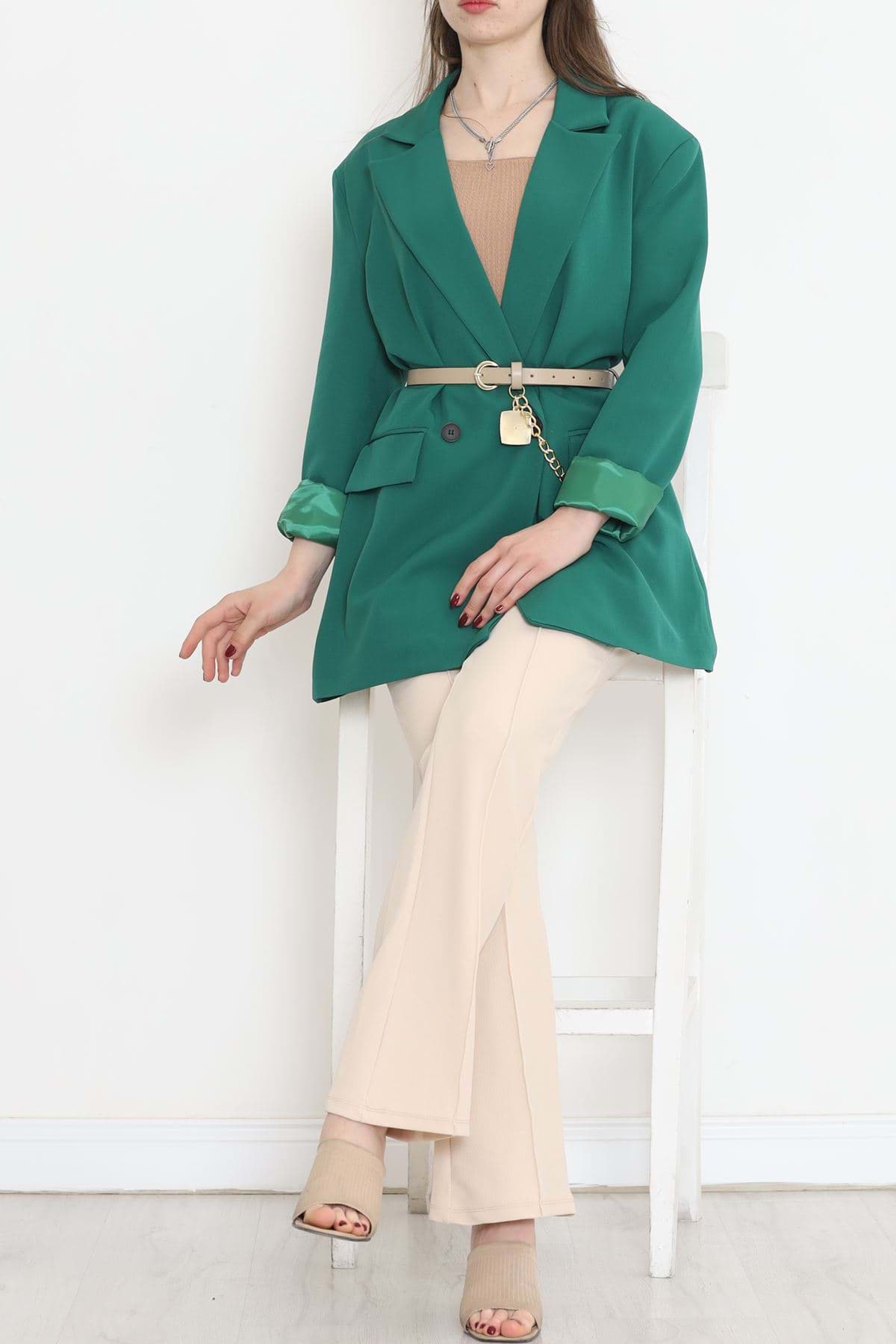 Blazer Ceket Yeşil - 16612.1811. resmi