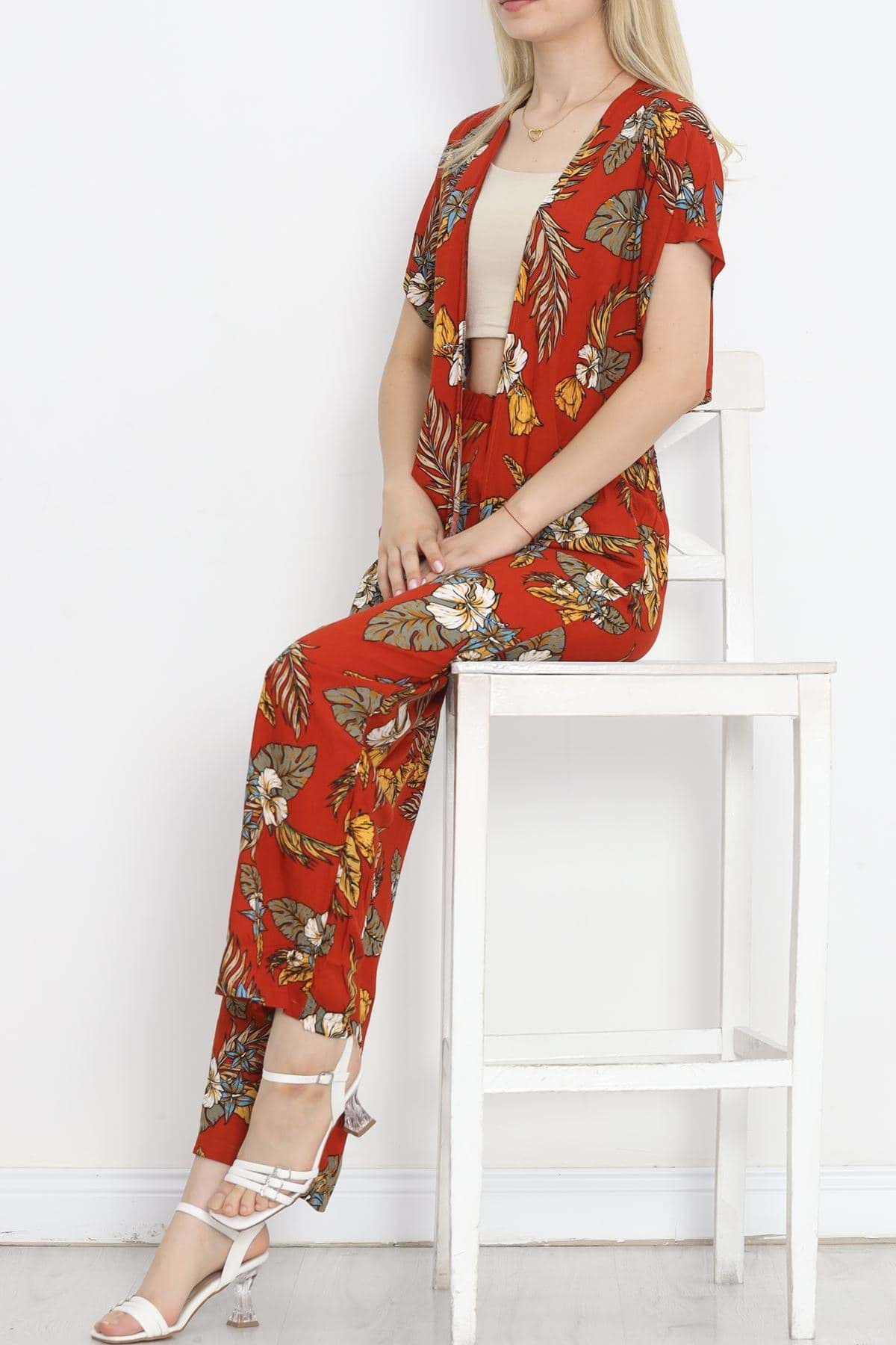 Desenli Takım Kiremit - 18729.701. resmi