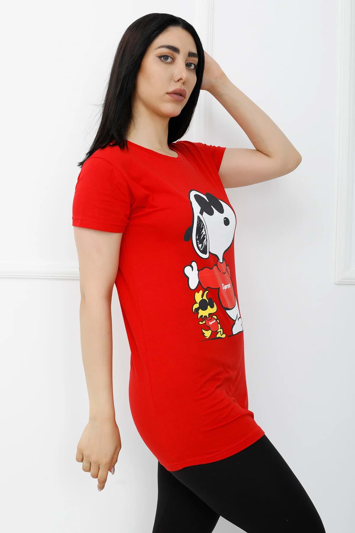 Baskılı Tshirt Kırmızı - 310.623. resmi